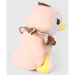 Bonfino Plush Chick Soft Toy 30 cm - Pink| Ultra Soft & Cuddly|Plush Snuggle Companion| Lightweight & Travel Friendly| BIS Certified| Ideal Gift for Babies & Kids| Home & Car Decor