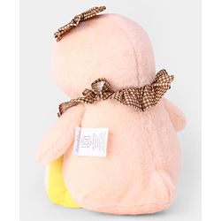 Bonfino Plush Chick Soft Toy 30 cm - Pink| Ultra Soft & Cuddly|Plush Snuggle Companion| Lightweight & Travel Friendly| BIS Certified| Ideal Gift for Babies & Kids| Home & Car Decor
