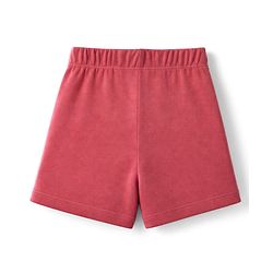 Bonfino 100% Cotton Knit Solid &  Hearts Printed Shorts Pack of 3 - Pink