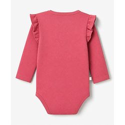 Bonfino Cotton Knit 100% Cotton Full Sleeves Teddy Bear Printed Onesies Pack of 3 - White & Pink