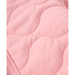 Bonfino Woven Full Sleeves Hooded Padded/Quilted/ Winter Jacket - Pink