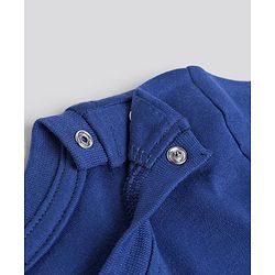 Bonfino Disney 100% Cotton Interlock Knit T-Shirt & Pyjama Night Suit with Mickey Mouse Graphic Print in White & Blue Pack of 3