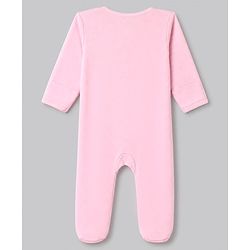 Bonfino 100% Cotton Knit Full Sleeves Sleep Suit with Cherry & Pear Print Pack of 3 - Pink White & Sky Blue