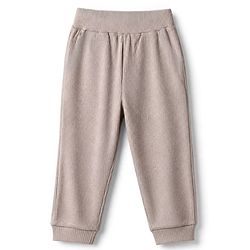 Bonfino Cotton Elastane Knit Drop Shoulder Half Sleeves Oversized T-Shirt and Joggers Set With Animal Print - Light Pink