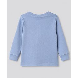 Bonfino Cotton Elastane Knit Drop Needle Structure Fabric Full Sleeves Co-Ords T-Shirt & Pyjama Night Suit with Penguin Print Pack of 3 - Sky Blue Blue & Pink