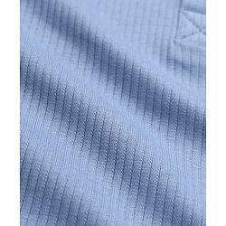 Bonfino Cotton Elastane Knit Drop Needle Structure Fabric Full Sleeves Co-Ords T-Shirt & Pyjama Night Suit with Penguin Print Pack of 3 - Sky Blue Blue & Pink
