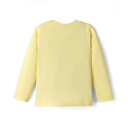 Bonfino Disney Single Jersey Knit Full Sleeves T-Shirt & Pyjama Night Suit with Daisy Duck Graphics - Yellow