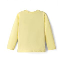 Bonfino Disney Single Jersey Knit Full Sleeves T-Shirt & Pyjama Night Suit with Daisy Duck Graphics - Yellow