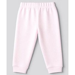 Bonfino 100% Cotton Knit Full Sleeves T-Shirt & Pyjama Night Suit with Heart & Bow Print - Pink