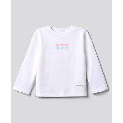 Bonfino 100% Cotton Knit Full Sleeves T-Shirt & Pyjama Night Suit with Tulip Print - White