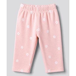 Bonfino 100% Cotton Knit Front Open Full Sleeves T-Shirt & Pyjama Night Suit with Heart Floral & Polka Dot Print Pack of 3 - Pink Peach White