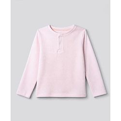 Bonfino 100% Cotton Knit Front Open Full Sleeves T-Shirt & Pyjama Night Suit with Heart Floral & Polka Dot Print Pack of 3 - Pink Peach White