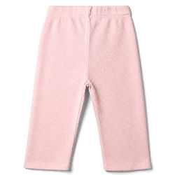 Bonfino 100% Cotton Knit Full Sleeves Shirt & Pyjama Night Suit with Heart Embroidery - Light Pink