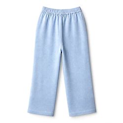 Bonfino 100% Cotton Woven Double Gauze Band Collar Drop Shoulder Full Sleeves Shirt & Relaxed fit Pull On Pants - Light Blue