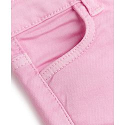 Bonfino Woven Washed Shorts - Pink