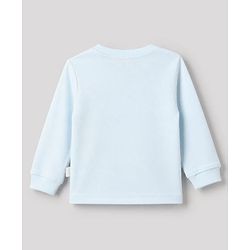 Bonfino 100% Cotton Yarn Dyed Knit Full Sleeves Co-ord Striped T-Shirt & Pajama Night Suit with Walrus & Penguin Print Pack of 3 - Navy Blue, Cream & Light Blue