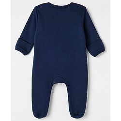 Bonfino 100% Cotton Yarn Dyed Knit Front Open Zipper Full Sleeves Solid Sleep Suits with Striped Pack of 5 - White, Navy Blue, Light Blue & Maroon