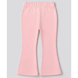 Bonfino 100% Cotton Knit Half Sleeves Oversized T-shirt & Pyjama Set With You Are My Heart Text Print - White & Light Pink