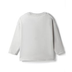 Bonfino Marvel Interlock Knit Full Sleeves T-Shirt & Pyjama Night Suit with Spider Man Graphics - Grey