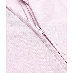 Bonfino 100% Cotton Pointelle Knit Full Sleeves Solid Sleep Suits Pack of 5 - Light Blue Lavender Pink White Cream