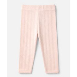 Bonfino 100% Cotton Elastane Knit Full Sleeves Onesies With Leggings & Bow Applique - Light Pink