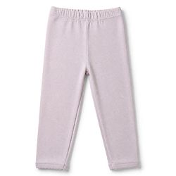 Bonfino 100% Cotton Knit Pointelle Full Sleeves Onesies With Leggings - Light Purple