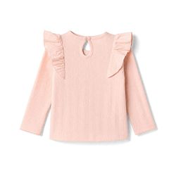 Bonfino 100% Cotton Elastane Knit Full Sleeves T-Shirt & Leggings Set With Headband - Light Pink