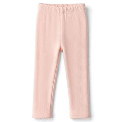 Bonfino 100% Cotton Elastane Knit Full Sleeves T-Shirt & Leggings Set With Headband - Light Pink