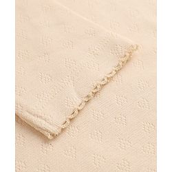 Bonfino Cotton Elastane Knit Full Sleeves T-Shirt & Leggings Set With Headband - Peach