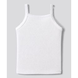 Bonfino Cotton Elastane Knit Sleeveless Solid Slips Pack of 5 - Pink Lilac Blue Peach White