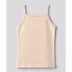 Bonfino Cotton Elastane Knit Sleeveless Solid Slips Pack of 5 - Pink Lilac Blue Peach White