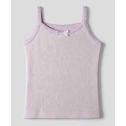 Bonfino Cotton Elastane Knit Sleeveless Solid Slips Pack of 5 - Pink Lilac Blue Peach White