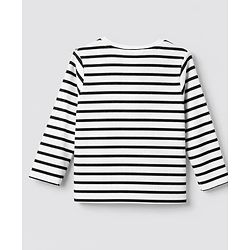 Bonfino Cotton Elastane Lycra Rib Knit Yarn Dyed and Solid T-Shirts with Full Sleeves and Stripes with Konichiwa Tokyo Text Patch Pack of 3 - Grey White