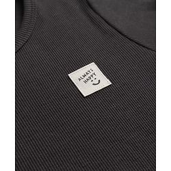 Bonfino Cotton Elastane Rib Knit Yarn Dyed Solid Full Sleeves Onesies with Stripes Pack of 3 - Off White Black & White