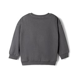 Bonfino Disney Fleece Knit Full Sleeves T-shirts & Joggers Set With Stitch Graphics - Grey