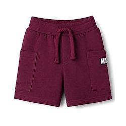 Bonfino Marvel 100% Cotton Terry Knit Full Sleeves T-Shirt and Shorts with Front & Back Avengers Graphic Print - Maroon